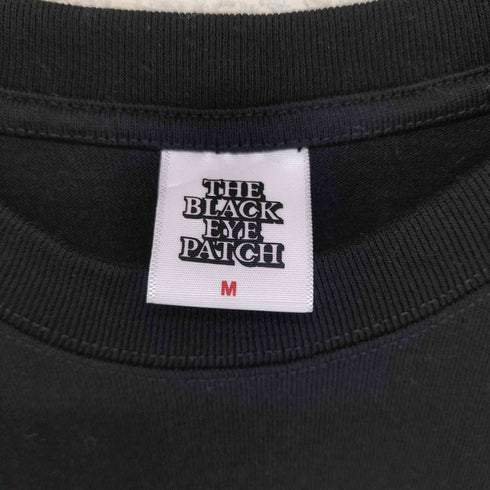ブラックアイパッチ Black Eye Patch I LOVE BLACK EYE PATCH ロゴ刺繍 ヘビーオンス クルーネック半袖Tシャツ メンズ JPN:M