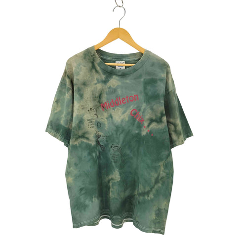 ギルダン GILDAN 00S 両面プリント タイダイ染 プリントクルーネックTシャツ メンズ JPN:XL