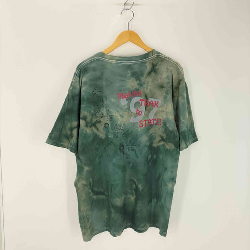 ギルダン GILDAN 00S 両面プリント タイダイ染 プリントクルーネックTシャツ メンズ JPN:XL