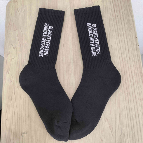 ザブラックアイパッチ THE BLACK EYE PATCH HWC SOCKS BLACK メンズ ONE SIZE