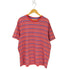 マルチボーダー プリントクルーネックTシャツ メンズ JPN:XL