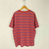 マルチボーダー プリントクルーネックTシャツ メンズ JPN:XL