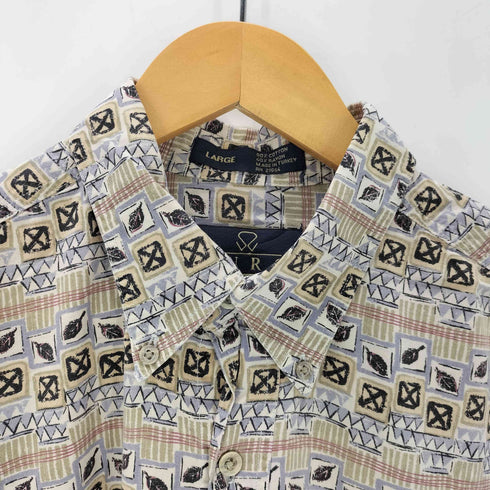 ENRO コットンレーヨン 総柄アロハシャツ メンズ JPN:L