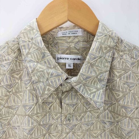 ピエールカルダン pierre cardin 総柄 半袖シャツ メンズ JPN:XL