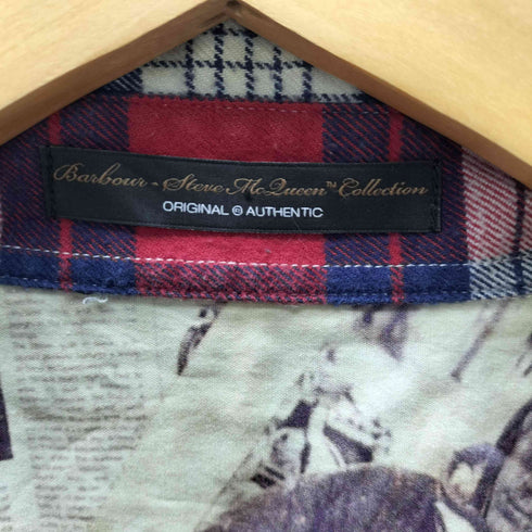 バブアー Barbour Steve McQueen Collection western shirts メンズ