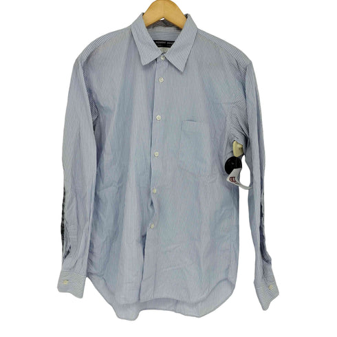 コムデギャルソンオムドゥ COMME des GARCONS HOMME DEUX ペイズリー切替ストライプドレスシャツ メンズ JPN:S