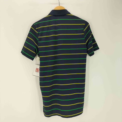 アールエルエックスラルフローレン RLX RALPH LAUREN ボーダー ロゴプリント S/Sポロシャツ メンズ JPN:XS