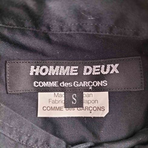 コムデギャルソンオムドゥ COMME des GARCONS HOMME DEUX コットン半袖シャツ メンズ JPN:S