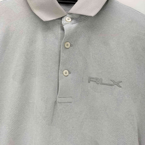 アールエルエックスラルフローレン RLX RALPH LAUREN 迷彩 ロゴプリント S/Sポロシャツ メンズ JPN:XS