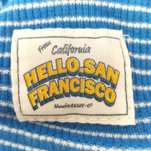 チャオパニックティピー CIAOPANIC TYPY HELLO.SANFRANCISCO Tee付きボーダーキャミワンピ レディース FREE