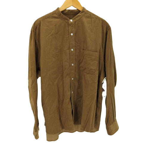 ソフネット SOPHNET. コーデュロイバンドカラーシャツ メンズ JPN:XL