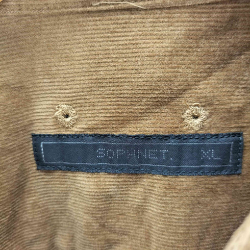 ソフネット SOPHNET. コーデュロイバンドカラーシャツ メンズ JPN:XL