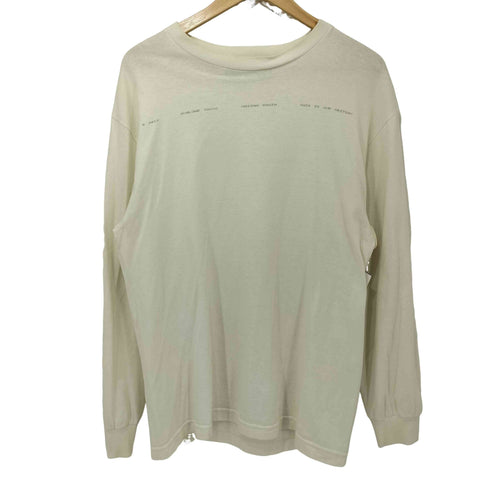 アヴァロン AVALONE 19SS ビッグバックプリント クルーネック L/S Tシャツ メンズ JPN:2