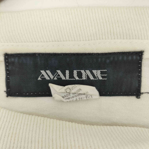 アヴァロン AVALONE 19SS ビッグバックプリント クルーネック L/S Tシャツ メンズ JPN:2