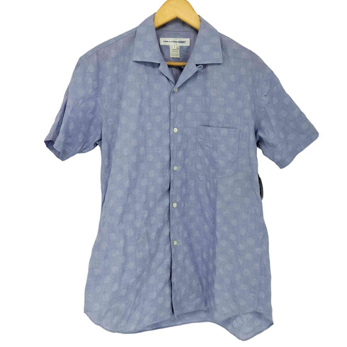 コムデギャルソンシャツ COMME des GARCONS SHIRT ドット柄 オープンカラー半袖シャツ メンズ JPN:S