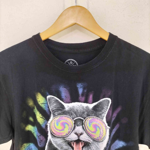 DOM CATプリントTee サイケデリック メンズ import:M