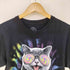 DOM CATプリントTee サイケデリック メンズ import:M
