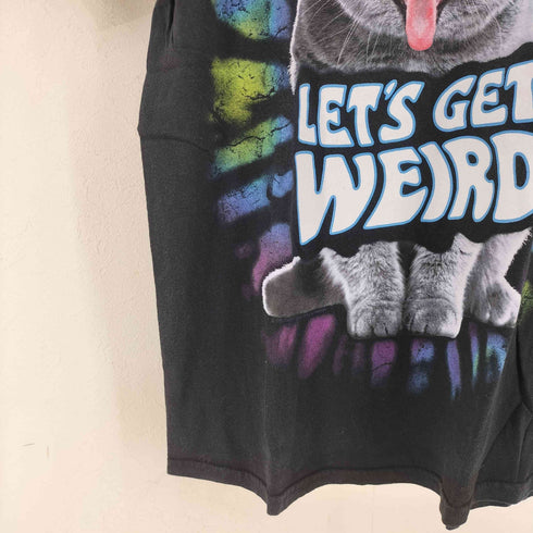 DOM CATプリントTee サイケデリック メンズ import:M