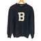 ブルックスブラザーズ BROOKS BROTHERS ヘビーウェイトロゴインターシャクルーネックセーター メンズ JPN:M