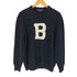 ブルックスブラザーズ BROOKS BROTHERS ヘビーウェイトロゴインターシャクルーネックセーター メンズ JPN:M