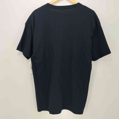 スカル 死神 プリント クルーネック S/S Tシャツ メンズ