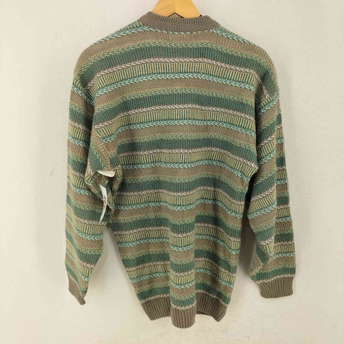 A.T クルーネックボーダーニット メンズ import:XXL