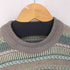 A.T クルーネックボーダーニット メンズ import:XXL