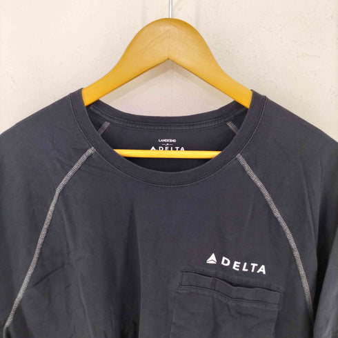 ランズエンド LANDS END DELTA 企業プリントTee メンズ import:XL
