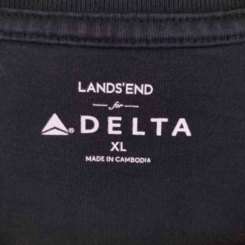 ランズエンド LANDS END DELTA 企業プリントTee メンズ import:XL