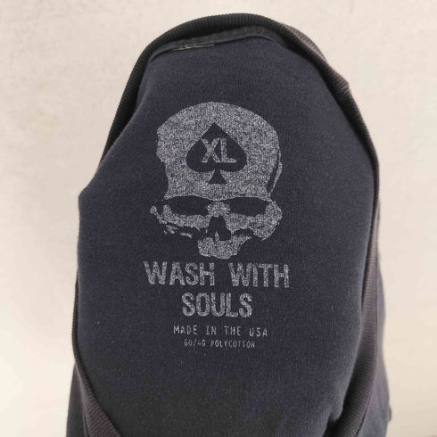 Y2K MADE IN USA スカルプリントTシャツ メンズ XL