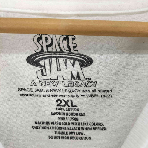 SPACE JAM キャラクタープリントTシャツ メンズ 2XL