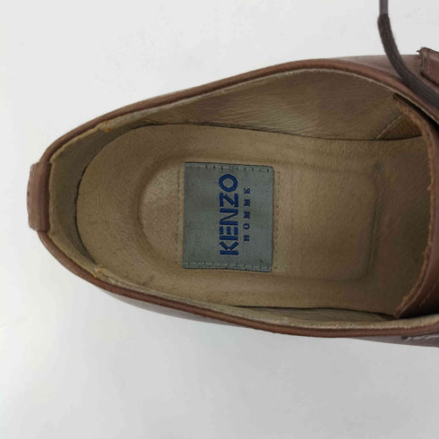 ケンゾーオム KENZO HOMME レザー デッキ シューズ メンズ 24.5