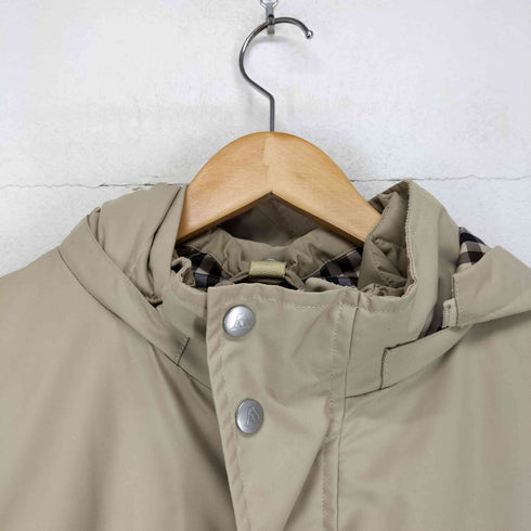 アクアスキュータム AQUASCUTUM ライナー付きフーデッドダウンコート メンズ JPN:L