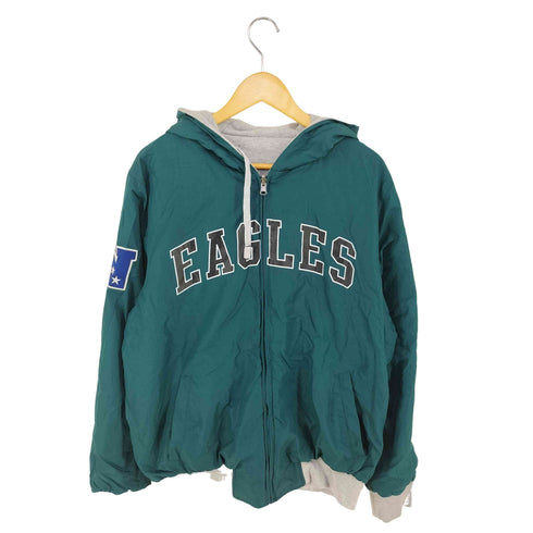 エヌエフエル NFL チームプリントジップジャケット リバーシブル メンズ import:L