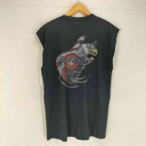 ハードロックカフェ Hard Rock Cafe 両面プリントノースリーブTシャツ メンズ L