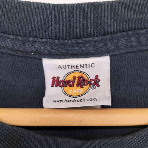 ハードロックカフェ Hard Rock Cafe 両面プリントノースリーブTシャツ メンズ L