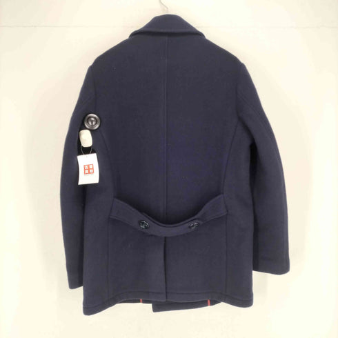 ブルックスブラザーズ BROOKS BROTHERS ダブルブレストピーコート 裏地タータンチェック メンズ JPN:M