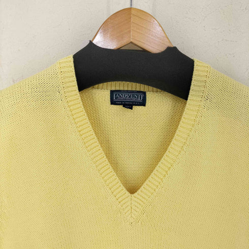 ランズエンド LANDS END 90S ニットベスト メンズ import:L