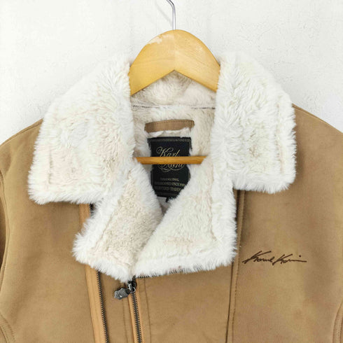 カールカナイ Karl Kani フェイクスウェード ボアジャケット メンズ import:L
