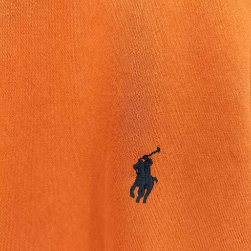 ポロラルフローレン POLO RALPH LAUREN ヴィンテージ加工 前V スウェット メンズ import:L