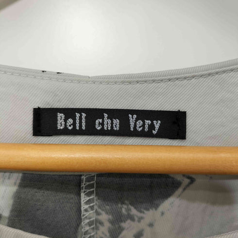 bell chu very 総柄 プルオーバー シャツワンピース レディース M~L
