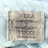 VERA TUCCI イタリア製 シェルボタン リネンブラウス レディース