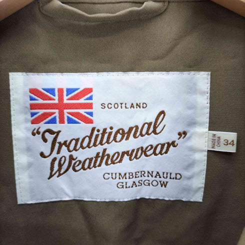 トラディショナルウェザーウェア Traditional Weatherwear BF CHRYSTON クリストン フーデッド コート メンズ UK:34