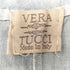 VERA TUCCI イタリア製 リネンノースリーブワンピース レディース