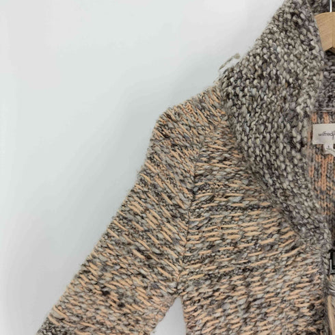 Aritzia アリツィア Wilfred Free Erable Knit zip up sweater ウィルフレッド フリーエラブル ニット ジップアップ セーター レディース import:S