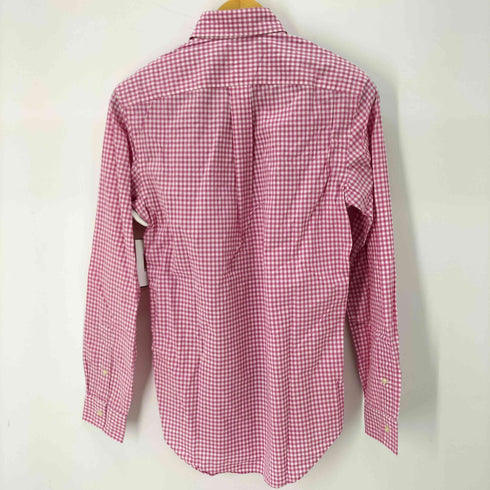 ラルフローレン RALPH LAUREN ポニー刺繍ロゴ ギンガムチェックシャツ メンズ import:XS