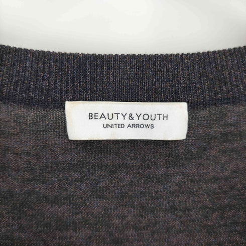 ビューティーアンドユースユナイテッドアローズ BEAUTY & YOUTH UNITED ARROWS シアーパフスリーブ ニット ウォッシャブル レディース FREE