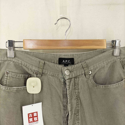 アーペーセー A.P.C. フランス製 細畝 コーデュロイパンツ メンズ US:32-33
