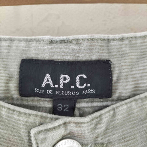 アーペーセー A.P.C. フランス製 細畝 コーデュロイパンツ メンズ US:32-33