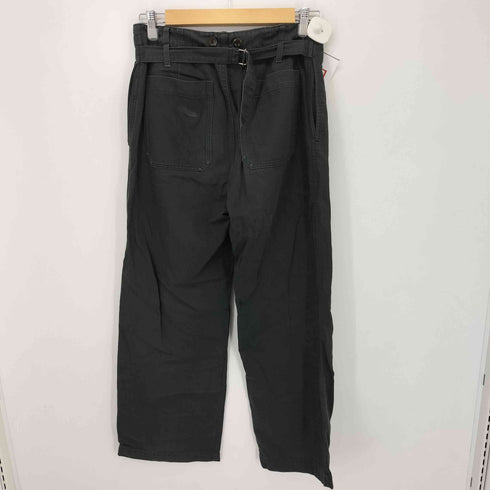 エムエイチエル MHL. 20SS コットン リネン シンチバッグ ワイド ワークパンツ メンズ JPN:1